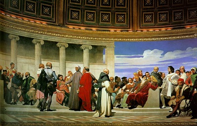 Paul Delaroche hemicycle at the Ecole des Beaux Arts