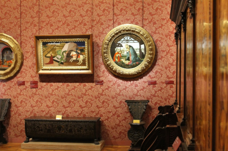 Musée Jacquemart-André Wall of Paintings